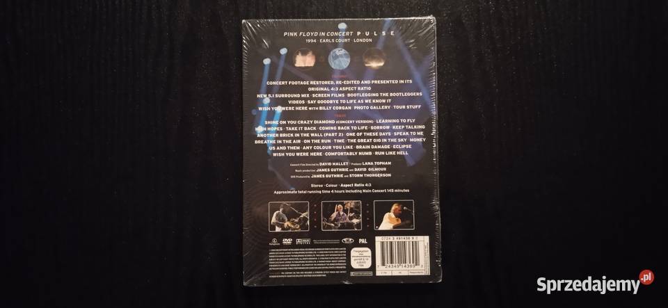 Płyta DVD Pink Floyd Pulse 2xDVD Filmy Zielona Góra