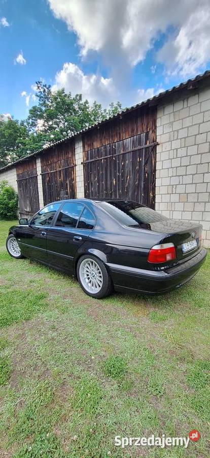 BMW E39 523i sedan manual lpg cosmosschwarz Lubartów