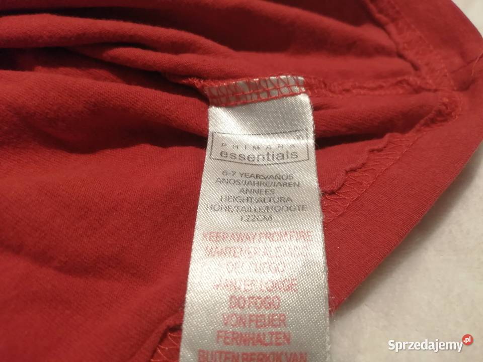 Koszulka długi rękaw Primark 122 Cool Dude Bluzki, koszulki i kaftaniki Czeladź sprzedam