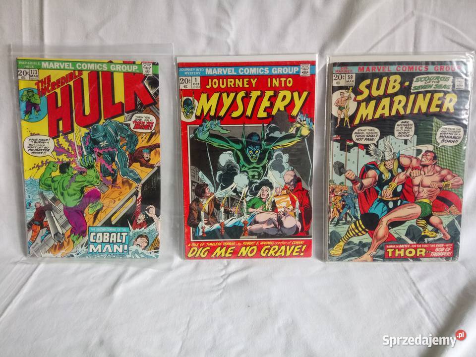 Komiksy Marvel stany brązowa era USA Warszawa