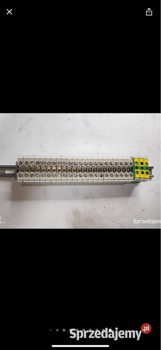 Złączka ochronna WKM415 PE 4mm2 na szynę Din Gliwice