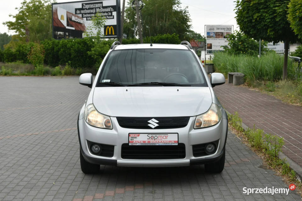Suzuki SX4 16 16v 107 2007r SALON 4x4 nawigacja Kampinos