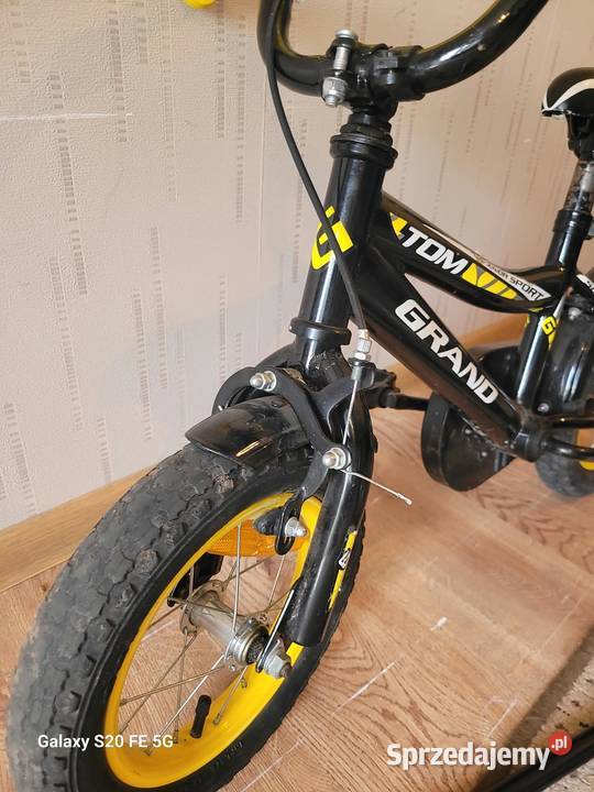 Rowerek GRAND Junior Sport koła 12 akcesoria Łódź