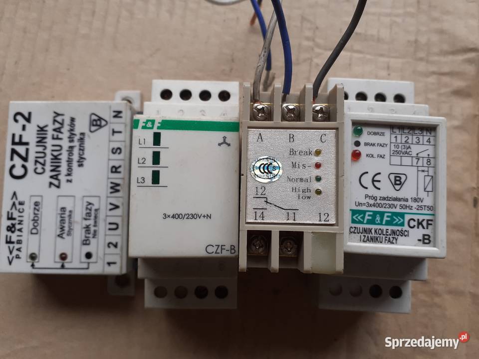 Wyłącznik nadmiarowy różnicowy zabezpieczenie mazowieckie Warszawa sprzedam
