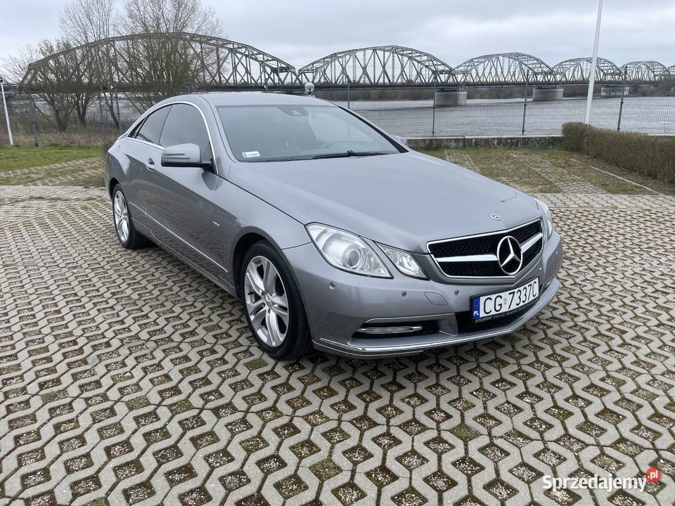 Mercedes E klasa Coup nieuszkodzony kujawsko-pomorskie Grudziądz
