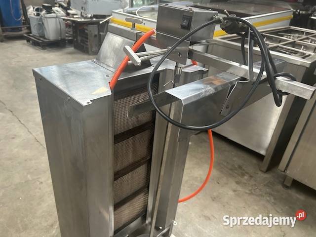 Gyros opiekacz gazowy do kebaba 4 palniki wsad Głogówko