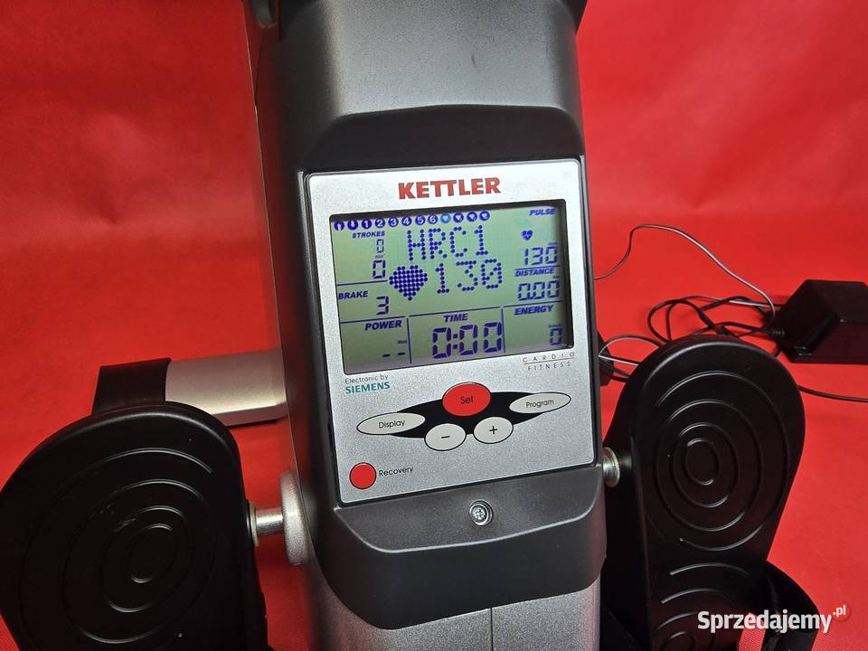 Piękny Mocny Wioślarz KETTLER COACH E ergocoach Ostrzeszów sprzedam