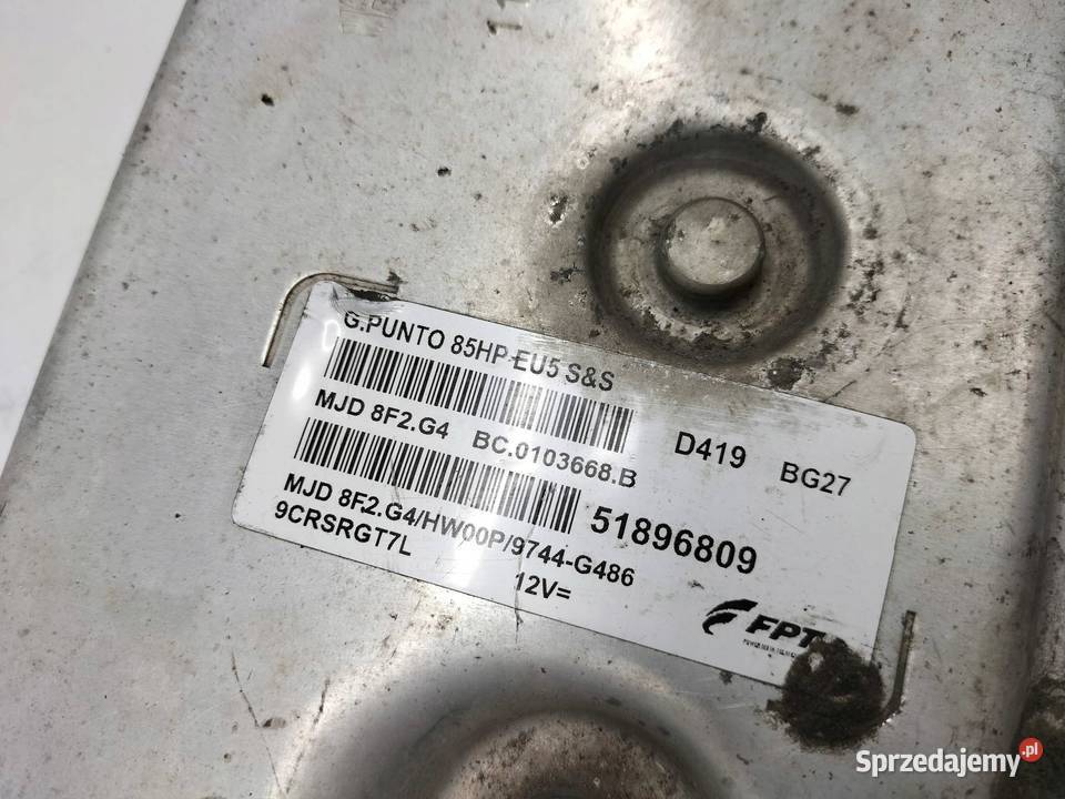 STEROWNIK SILNIKA 51896809 13 D 84 Fiat Grande