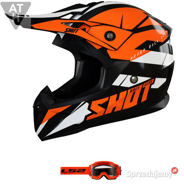 KASKGOGLE SHOT REVENGE ORANGE M Mrągowo