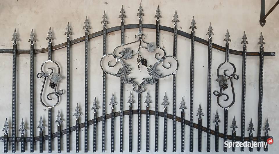 elementy kute metalowe przęsło panel Jacowlany