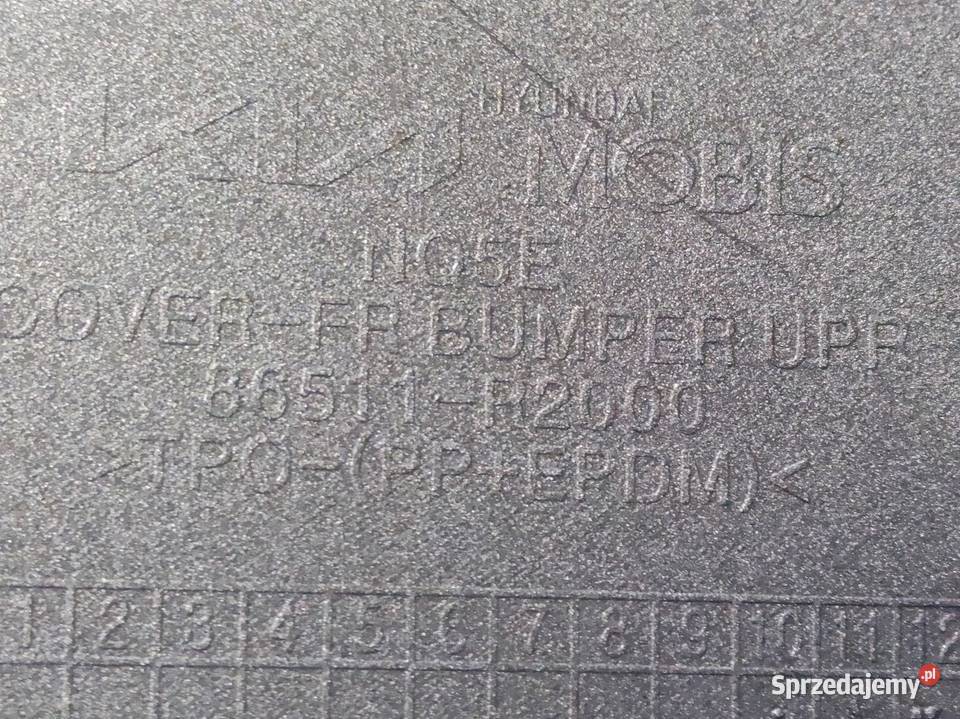 Zderzak Przedni Przód Kia Sportage V 86511R2000 wielkopolskie Pleszew