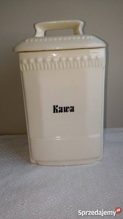 pojemnik antyk kawa porcelana cudo Gdańsk