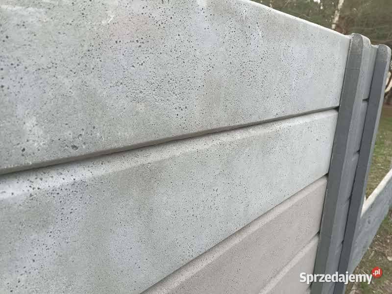Ogrodzenie betonowe Płyta betonowa 25200 Brończany