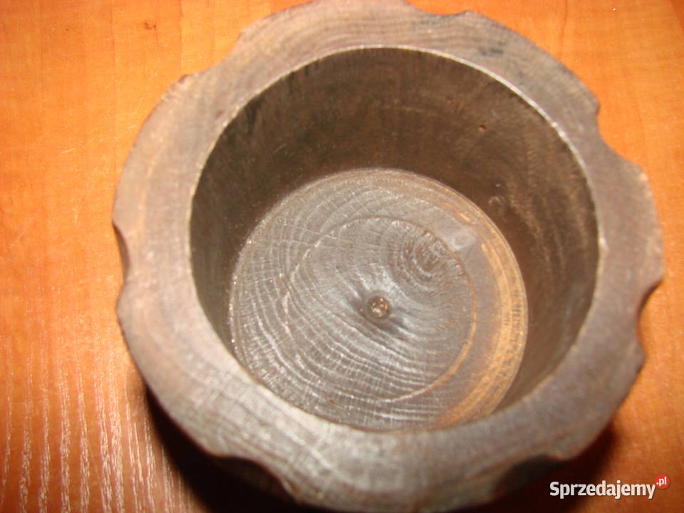 drewniane pudełko puszka Pruszcz Gdański