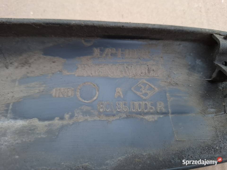 Listwa drzwi przednich przód prawy prawa Renault osobowe Przyborów