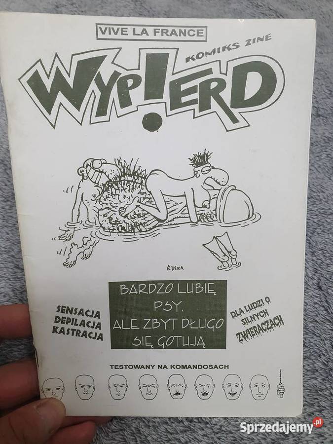 Wypierd fanzin magazyn komiksowy zestaw 5 pomorskie Gdynia