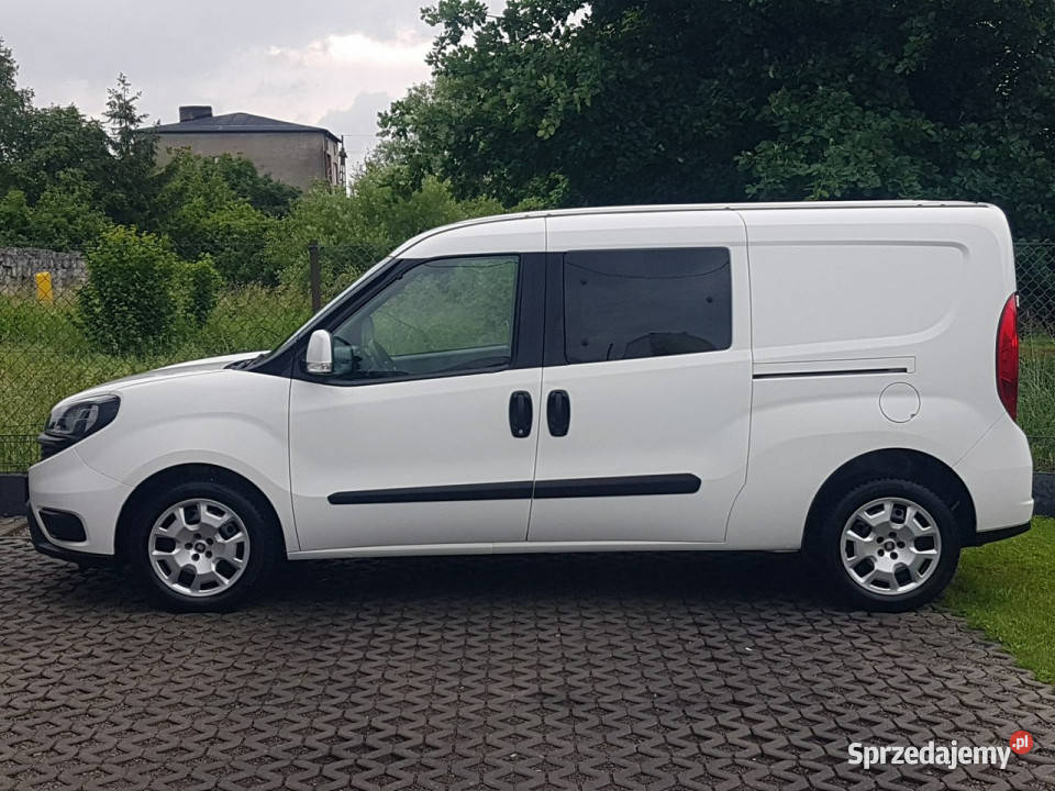 Fiat Doblo MAXI 5 OSÓB DŁUGI KLIMA 6BIEGÓW zarejestrowany w Polsce Poręba