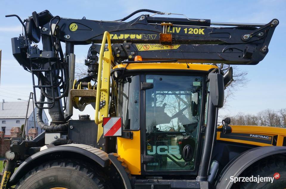 Żuraw hydrauliczny TAJFUN LIV L120K Rolnictwo Poznań
