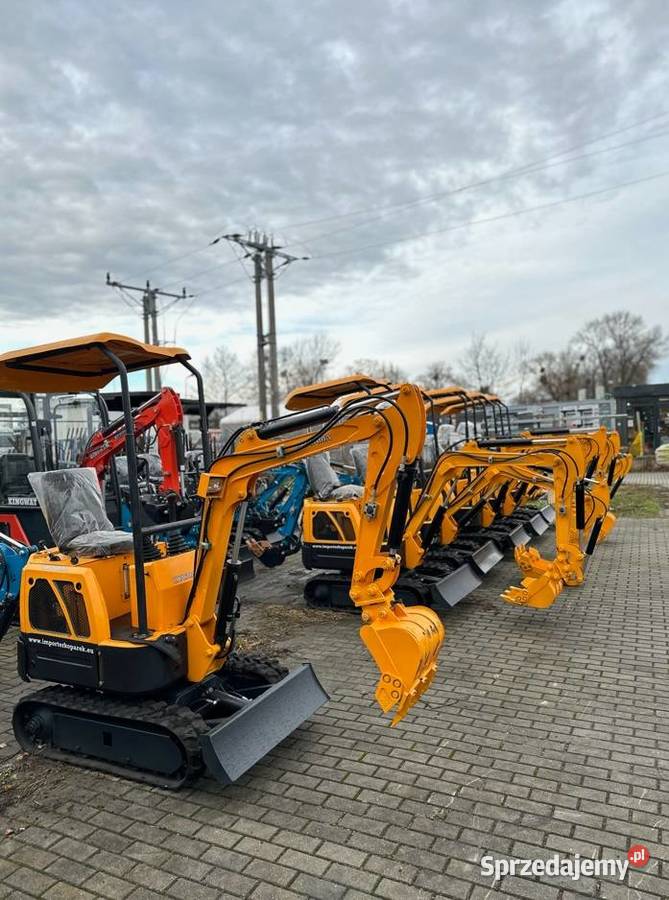 NOWA MINIKOPARKA OKAYAMA Kingway 1000 FV Leasing Wrocław sprzedam