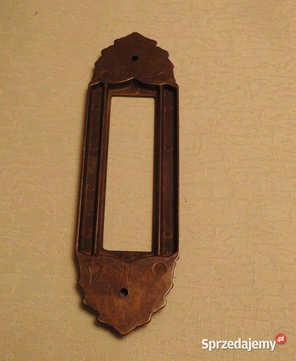 Dekoracja ozdoba na drzwi brąz mosiądz inny kolor Przemyśl