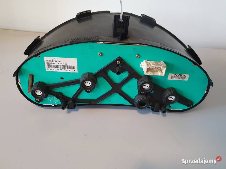 Licznik Peugeot 206 białe benzyna OE 9655976280 dolnośląskie Wrocław