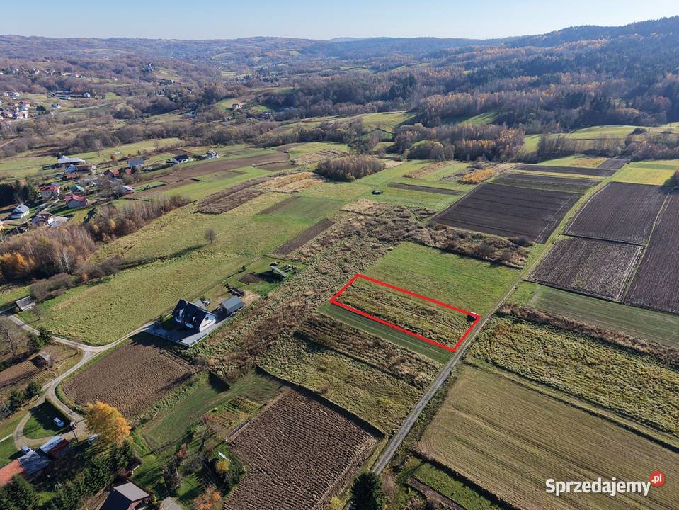 Działka z WZ Domaradz sprzedam