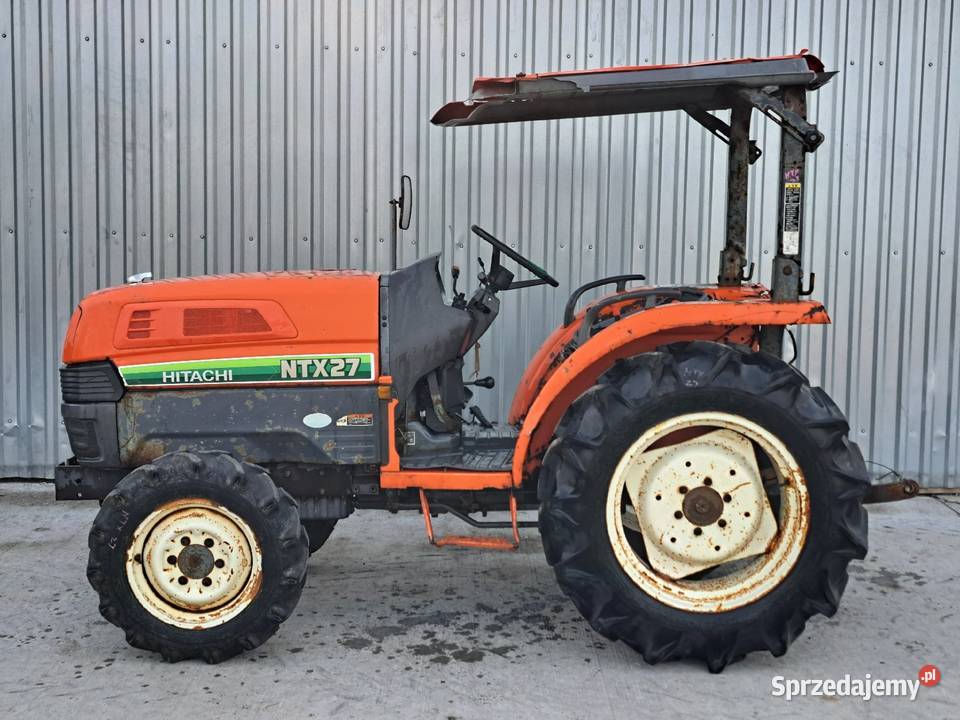 Traktor traktorek HITACHI NTX27D 27 44 Rolnictwo Małuszyn