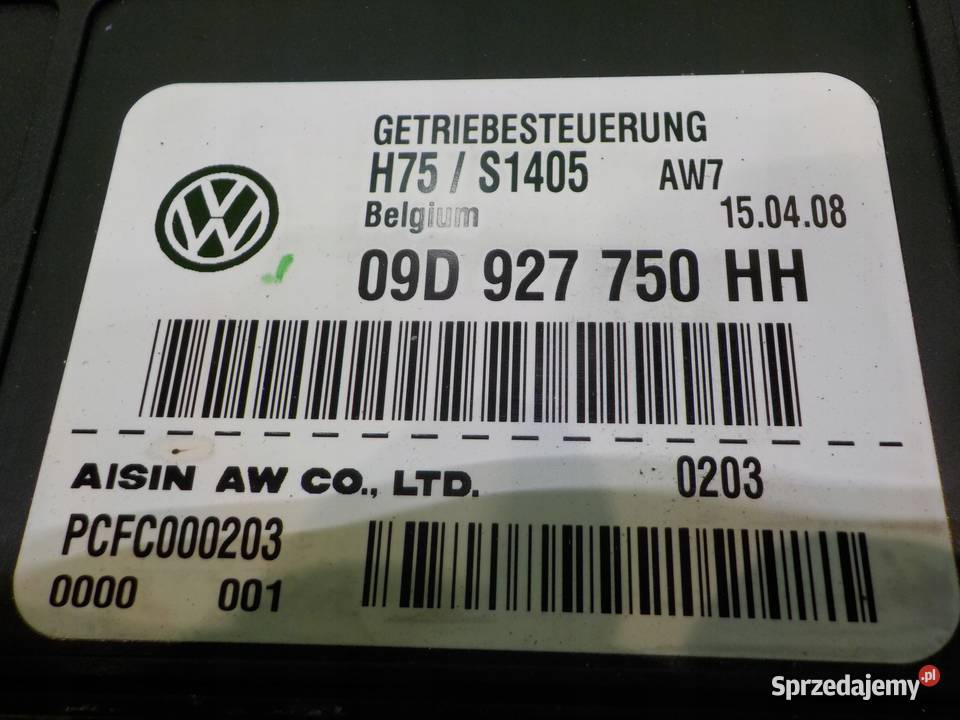 VW TOUAREG I 7L LIFT 25 TDI 08r 5D strerownik Czujniki i sterowniki Suków