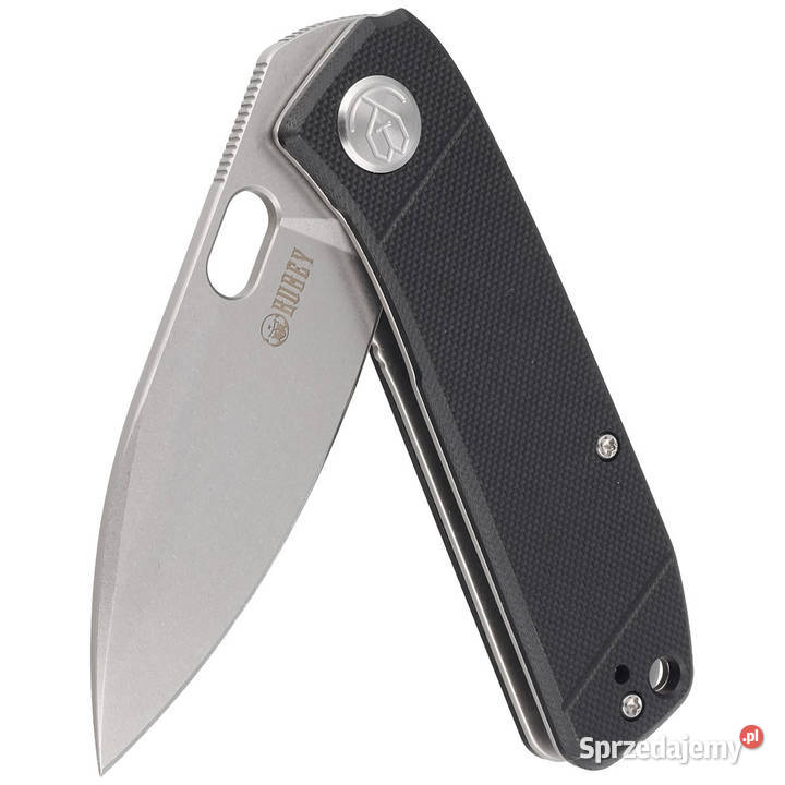Nóż składany Kubey Hyde Black G10 Sand Blasted Warszawa