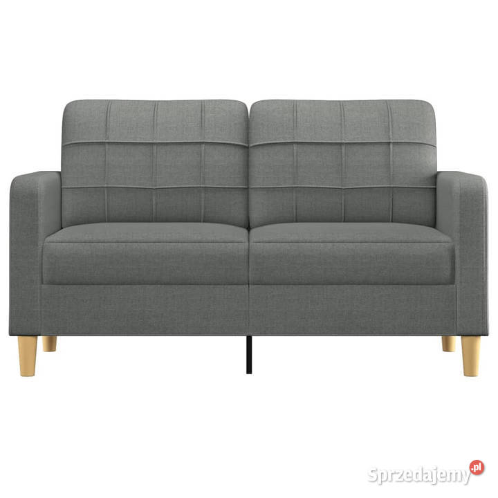 Sofa 2osobowa ciemnoszara 140 tapicerowana mazowieckie Warszawa