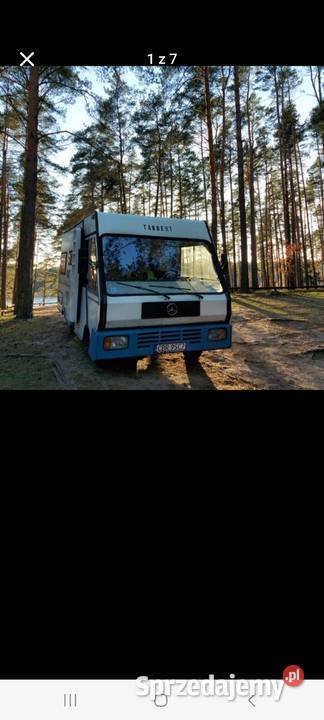 Kamper MercedesBenz zabudowa tabertt 22Drejw