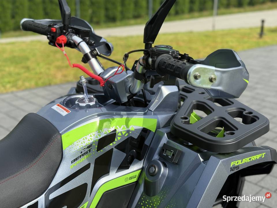 ASIX FOURCRAFT ALU 125CC 11 Kolor Szarolimonkowy 125cm3 Głogoczów