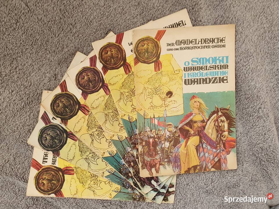 O Smoku Wawelskim i Królewnie Wandzie różne pomorskie Gdynia