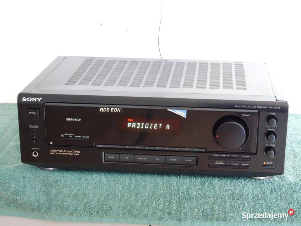 Amplituner Sony STRDE205 RDS sprawny WYSYŁKA Jasło