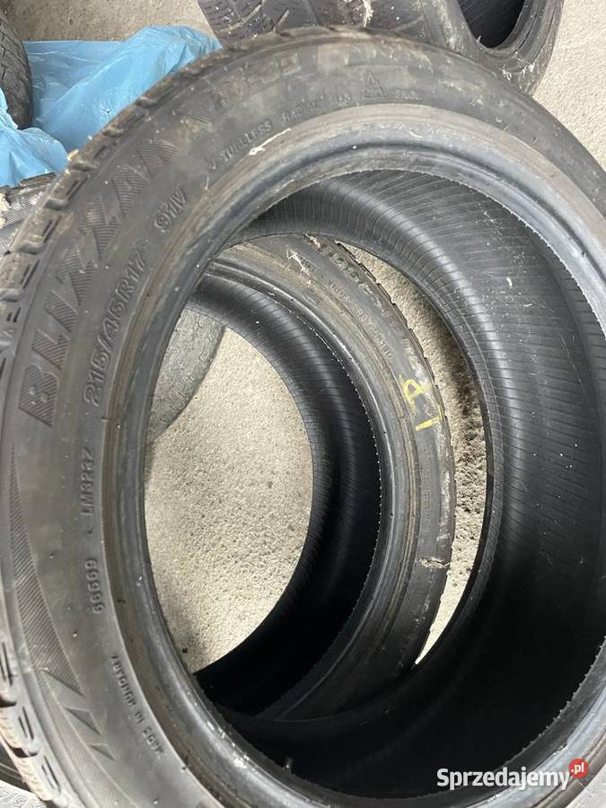 Opony Zimowe 21545 r17 sprzedam