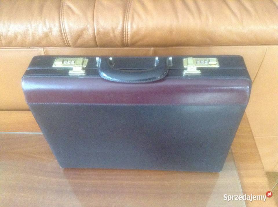 Neseser skórzany do ręki z szyfrowanymi zamkami Opole