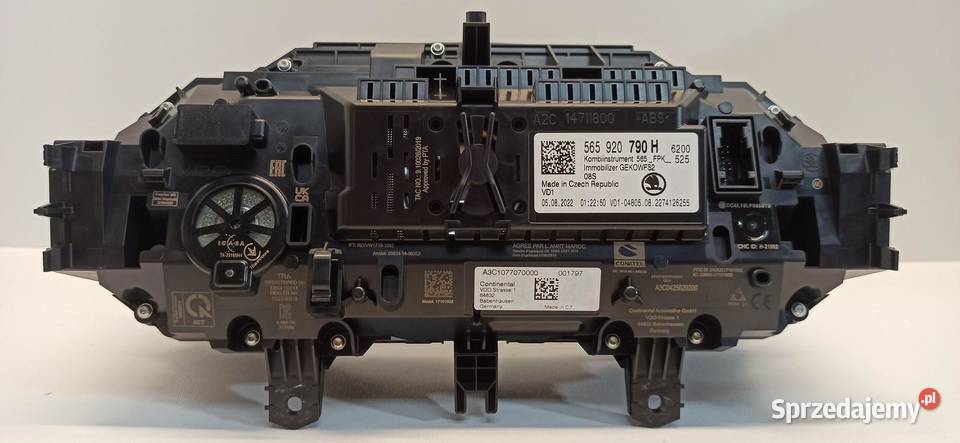 SKODA KAROQ LICZNIK VIRTUAL KOKPIT 565920790H osobowe