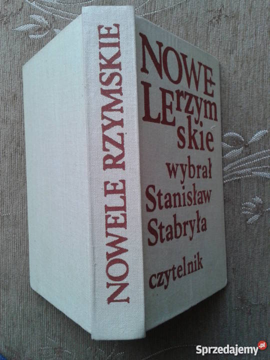NOWELE RZYMSKIE Wybrał Stanisław STABRYŁA twarda