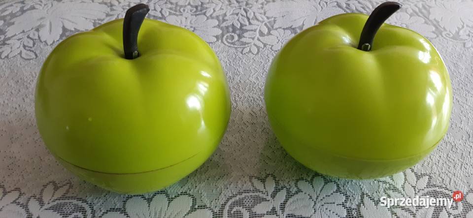 Plastikowe jabłko pojemnik na lód schowek z Pruszków