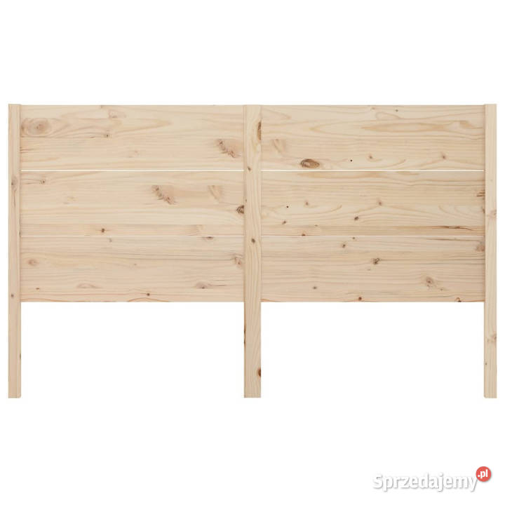 Wezgłowie łóżka 141x4x100 lite drewno sosnowe Warszawa
