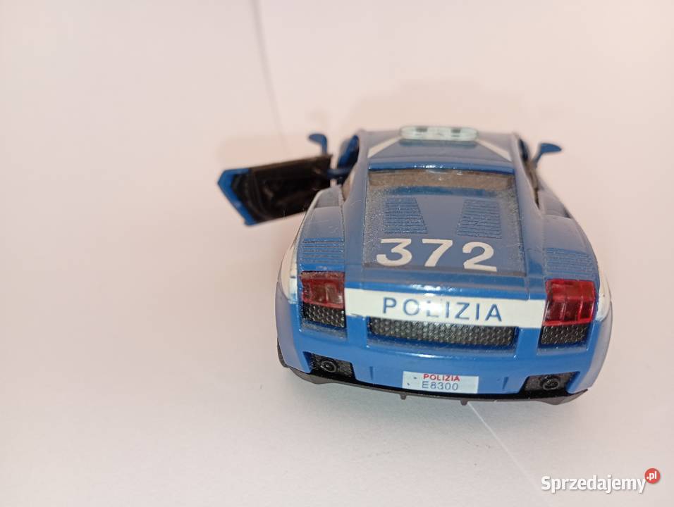 Model radiowozu Policji Włoskiej Lamborghini sprzedam