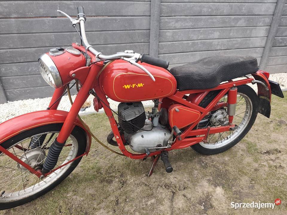 Wfm s34 125 Wsk SHL zarejestrowana turystyczny