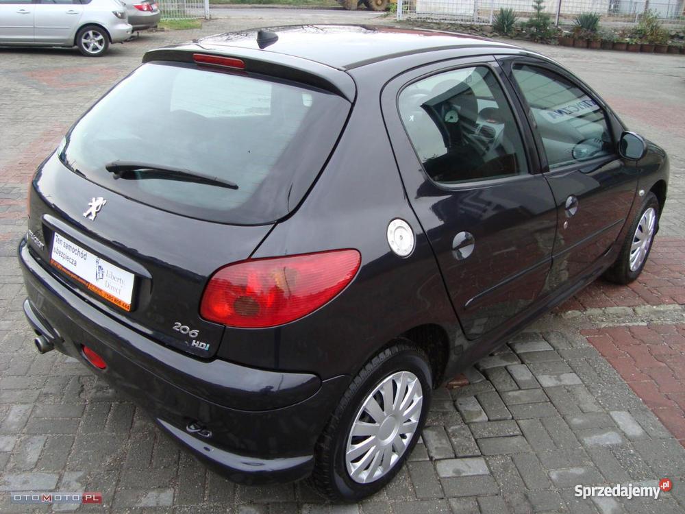 Peugeot 206 KLIMATRONIK 5 DRZWI 14 HDI 206 śląskie Rybnik