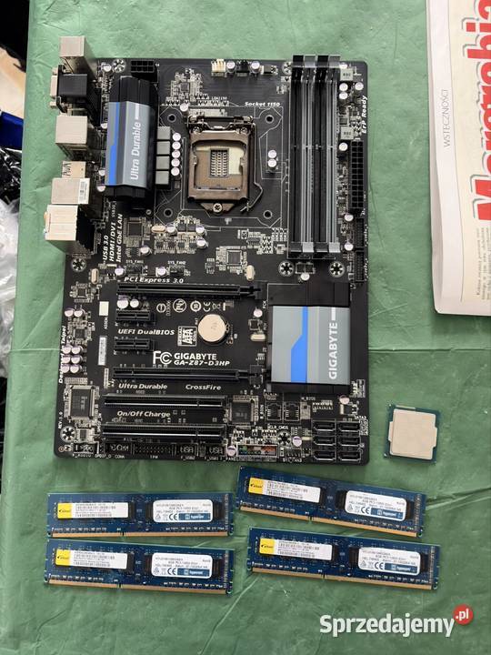I7 4700k płyta ram chłodzenie Radom
