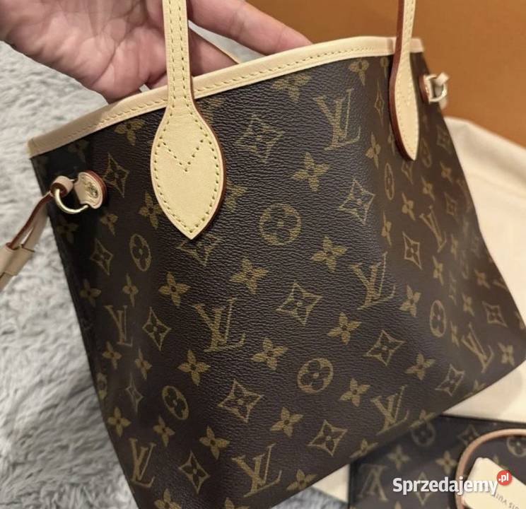 Oryginalna nowa torebka Louis Vuitton Neverfull Na ramię mazowieckie Warszawa