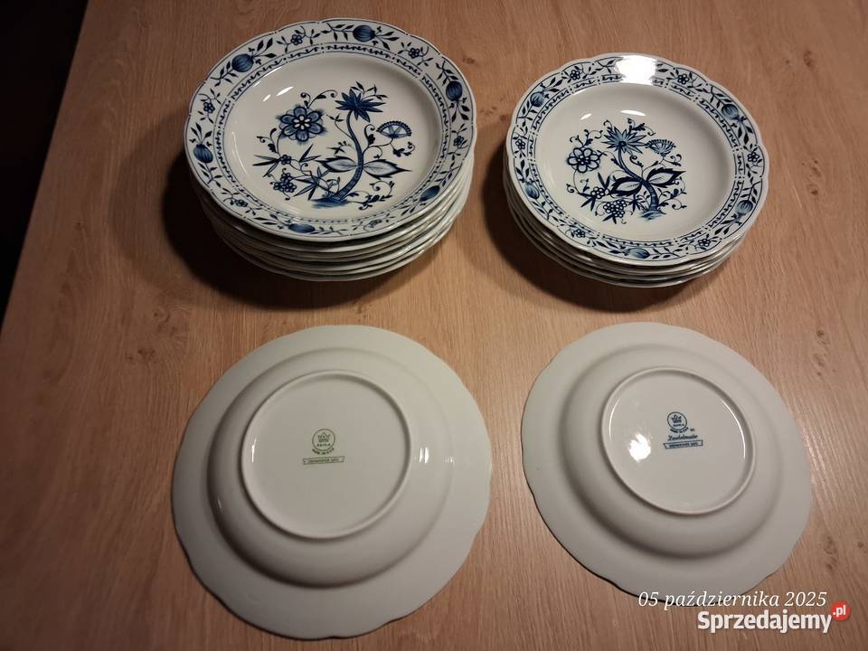 Kahla talerze głębokie Kamienica