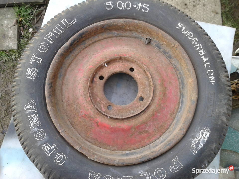Fiat 508 kolo z oryginalna opona polska Koła i felgi Kęty