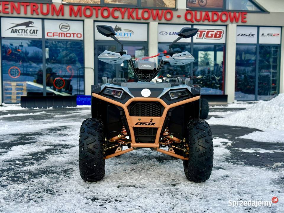 QUAD ASIX GRIZZLY 125CC 8 11 SZARO BRĄZOWY 14KM Głogoczów sprzedam