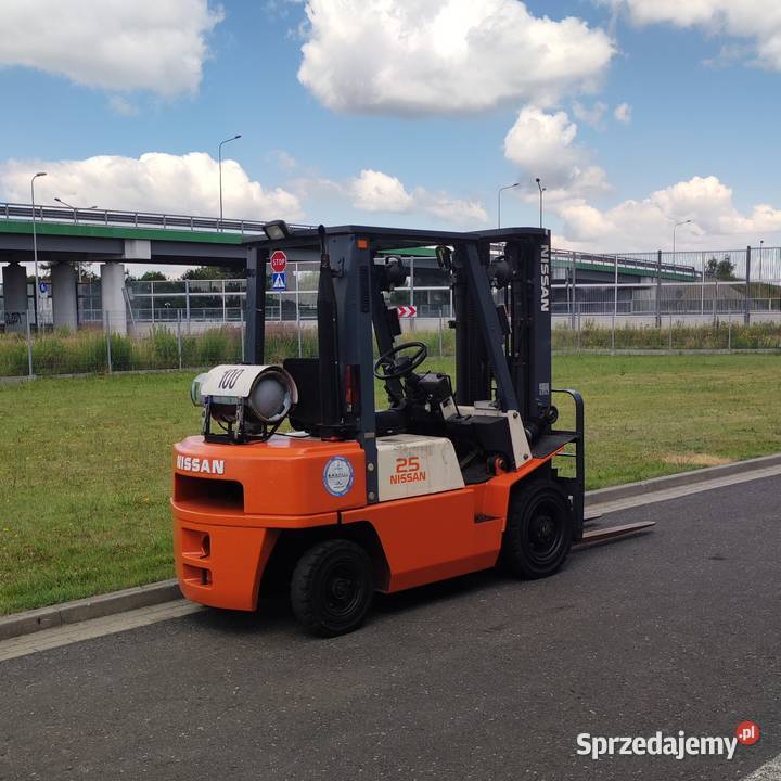 Wózek widłowy NISSAN UJ02A25U 2500 TX 4750 mm Warszawa
