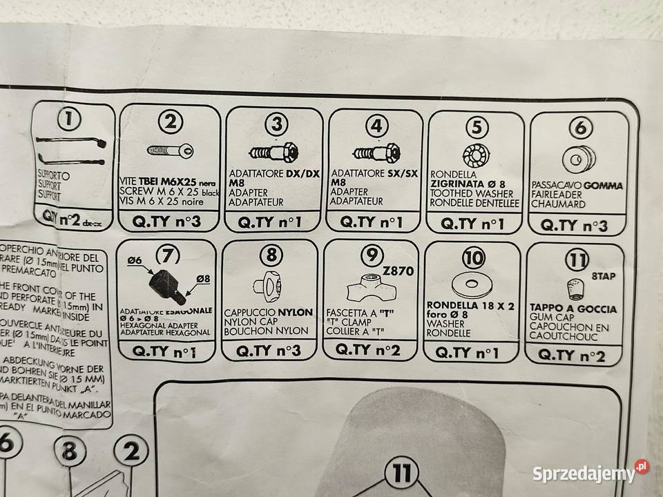 STELAŻ MOCOWANIE SZYBY HONDA 125150 20002008